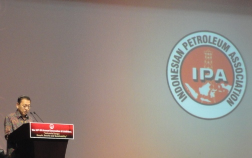 Wakil Presiden Boediono Buka Konvensi dan Pameran Industri Migas IPA ke-35